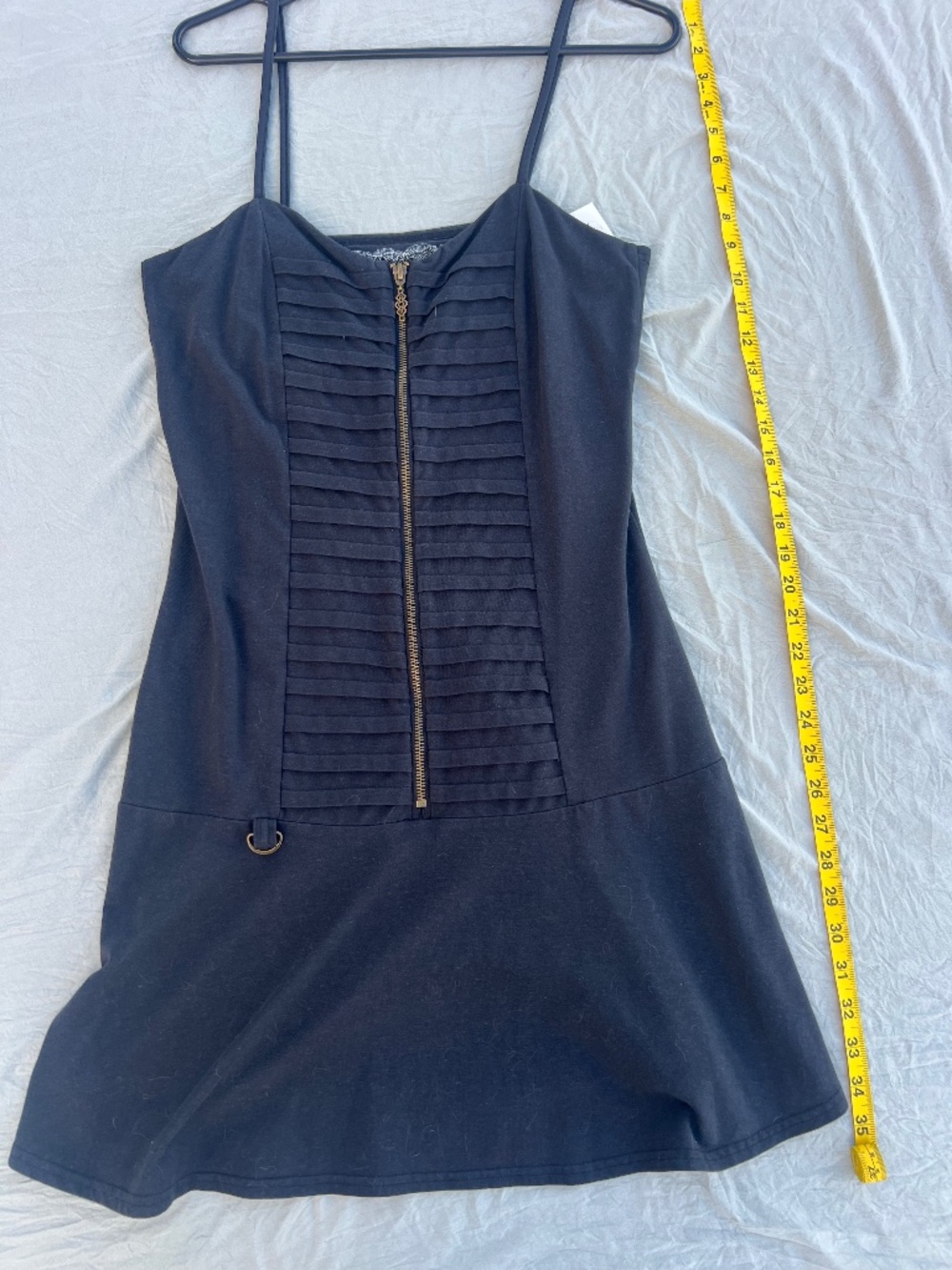 Nomads women’s hemp wear mid zip dress